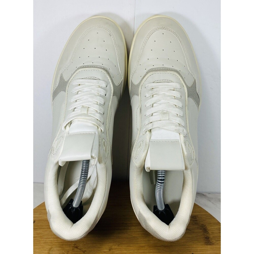 ZARA Men's Off - White Retro Trainers Sneakers Size 45 US 12 - Picture 5 of 6
